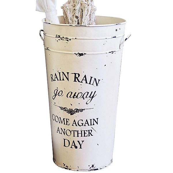 Mirabeau Organizer Schirmständer Rain antikweiß günstig online kaufen