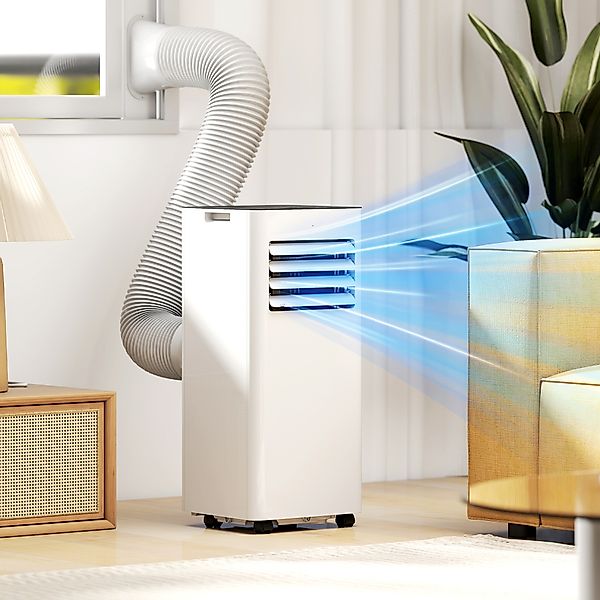 HOMCOM Mobile Klimaanlage 3-in-1 Klimagerät mit Kühlung, Luftentfeuchter, V günstig online kaufen