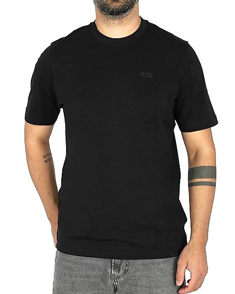 Diesel Rundhalsshirt mit Diesel Logo auf der Brust - T-JUST 250121 günstig online kaufen