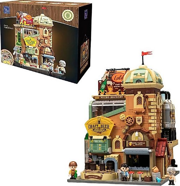 Pantasy Pantasy 85023 Craft Brewery 2.858 Teile Bier Brauerei Klemmbaustein günstig online kaufen