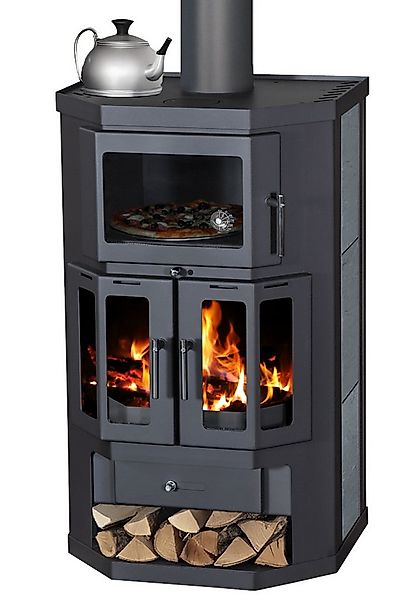 Victoria 05 Kaminofen EEK A Kaminofen mit Backfach+Herdplatte Victoria Taro günstig online kaufen