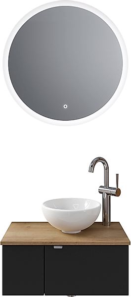 Saphir Badmöbel-Set »Serie 6915« 4 Stk. tlg. Gäste-Bad, 70 cm breit, mit LE günstig online kaufen