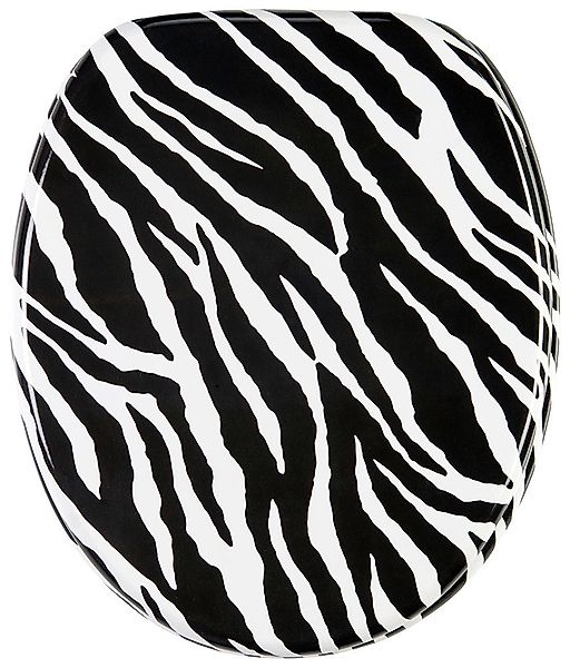 Sanilo WC-Sitz Zebra Look, mit Absenkautomatik günstig online kaufen