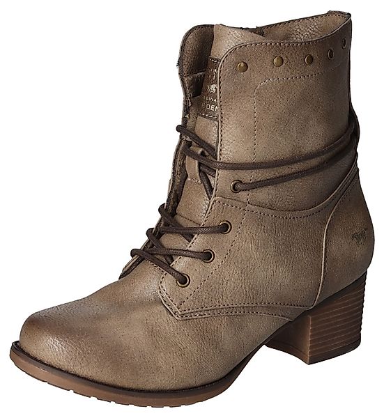 Mustang Shoes Stiefelette Bikerboots, Stiefelette mit günstig online kaufen