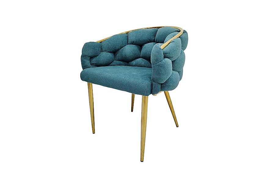 HTI-Living Esszimmerstuhl Stuhl Alsen Gold (Stück, 1 St), Design Polsterstu günstig online kaufen