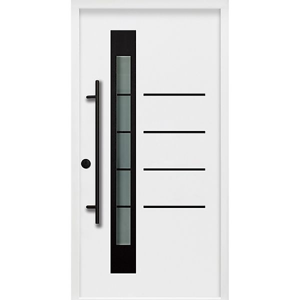 Splendoor Thermospace Sicherheits-Haustür Berlin Prime RC2K Weiß 100x210 cm günstig online kaufen