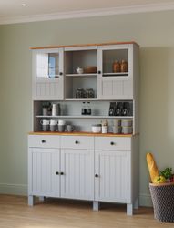 Home affaire Küchenbuffet "Alby2" Mit Metallgriffen, Breite 125 cm günstig online kaufen