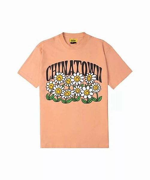 Market T-Shirt Market Smiley Flower Power F0609 T-Shirt Baumwolle günstig online kaufen