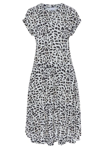 LASCANA Jerseykleid mit Animalprint, kurzärmliges Sommerkleid, günstig online kaufen