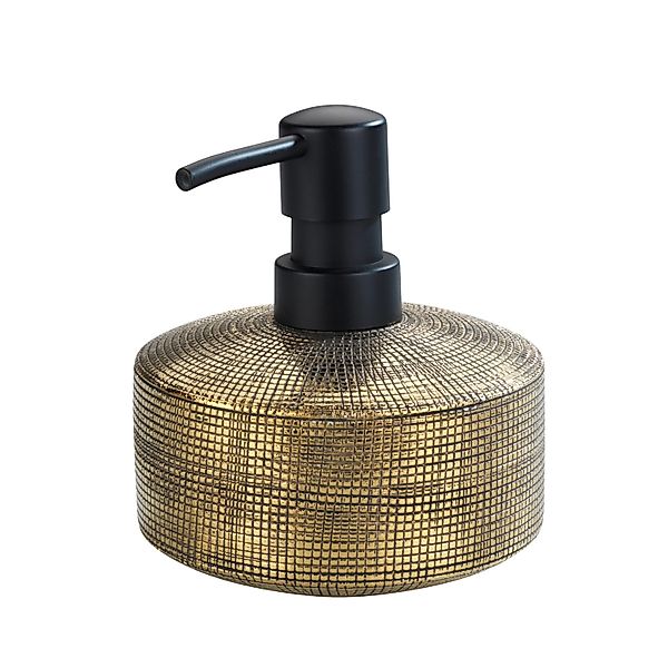 WENKO Seifenspender Rivara, (1-tlg), Gold, handbemalt, günstig online kaufen