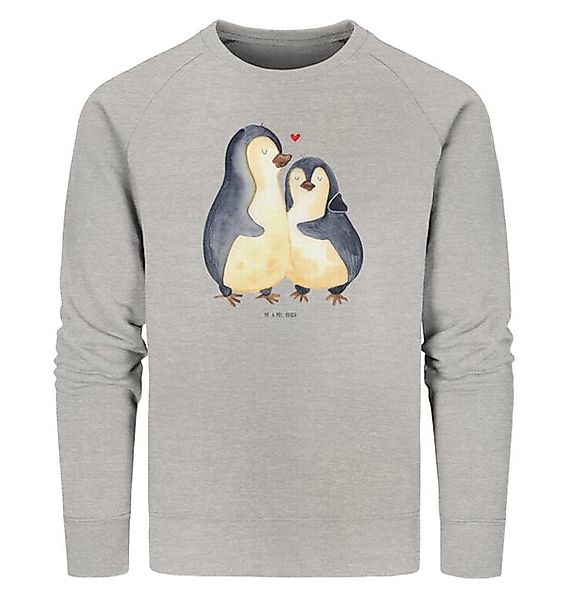 Mr. & Mrs. Panda Longpullover Pinguine Einschlafen Größe XL - Heather Grey günstig online kaufen