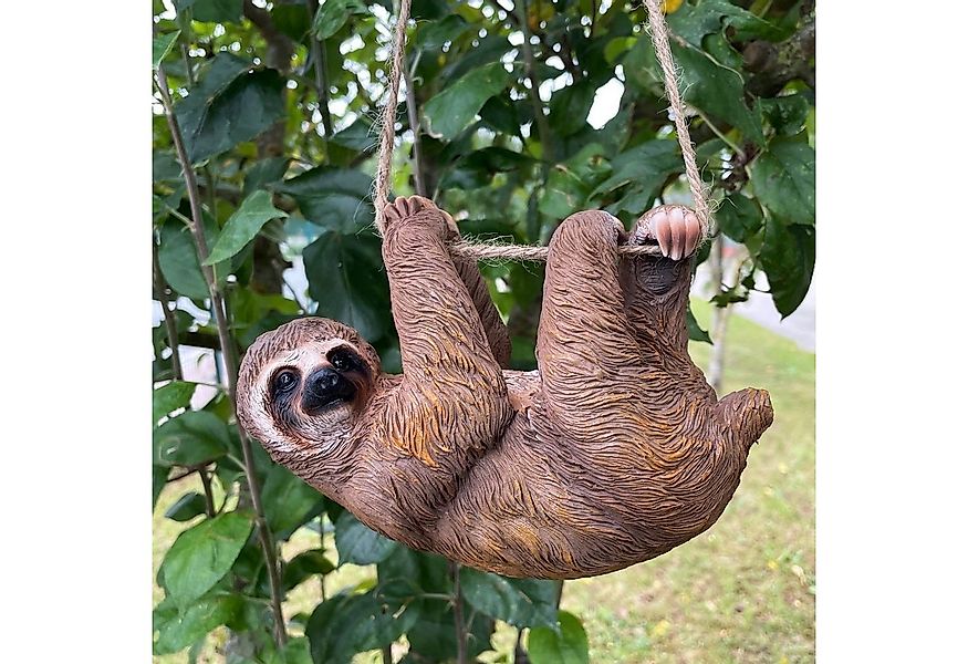 Online-Fuchs Gartenfigur für draußen - Faultier zum Aufhängen - Garten Deko günstig online kaufen