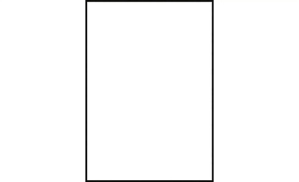 Bilderrahmen 70x100 cm   ¦ schwarz ¦ Kunststoff ¦ Maße (cm): B: 70 H: 100 T günstig online kaufen