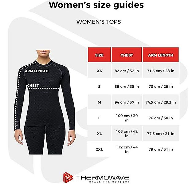 Termozeta Langarmshirt THERMOWAVE - Damen Merino ARCTIC Long Sleeve Shirt L günstig online kaufen