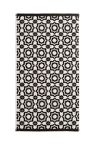 Next Handtuch Handtuch mit Kachelmuster aus 100 % Baumwolle, (1-St) günstig online kaufen