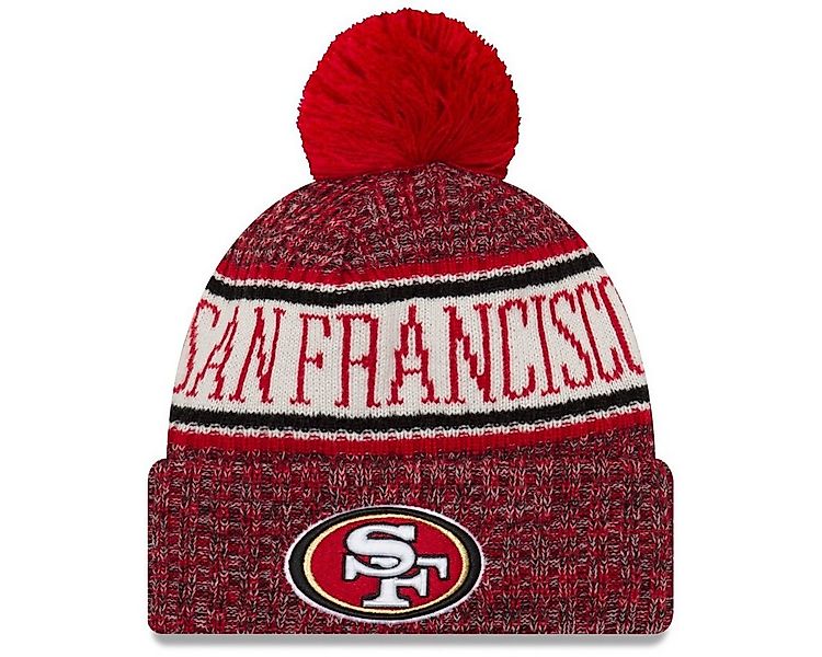 New Era Fleecemütze NFL Sideline Bobble San Francisco 49ers günstig online kaufen
