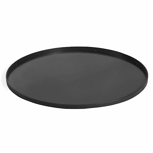 CookKing Bodenplatte Stahl für Feuerkorb Ø 60 cm Schwarz günstig online kaufen