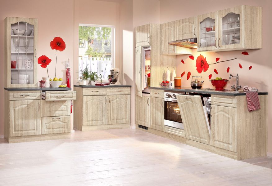 wiho Küchen Spülenschrank "Linz" 110 cm breit, inkl. Tür/Sockel für Geschir günstig online kaufen