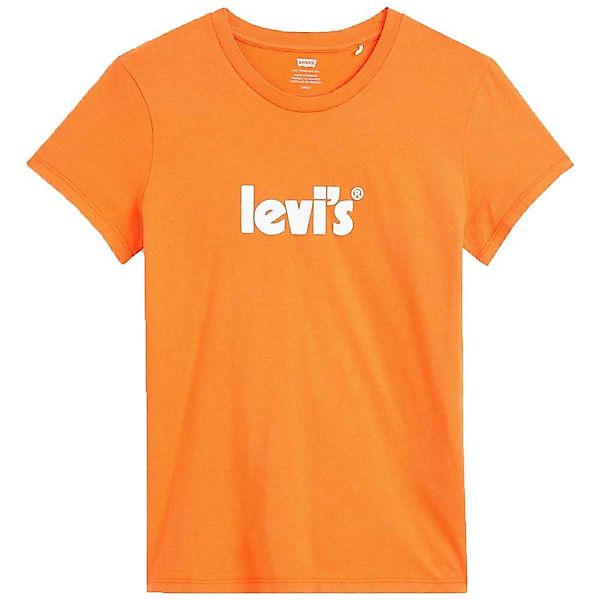 Levi´s ® The Perfect Kurzarm T-shirt XS Seasonal Poster Logo Orangeade günstig online kaufen