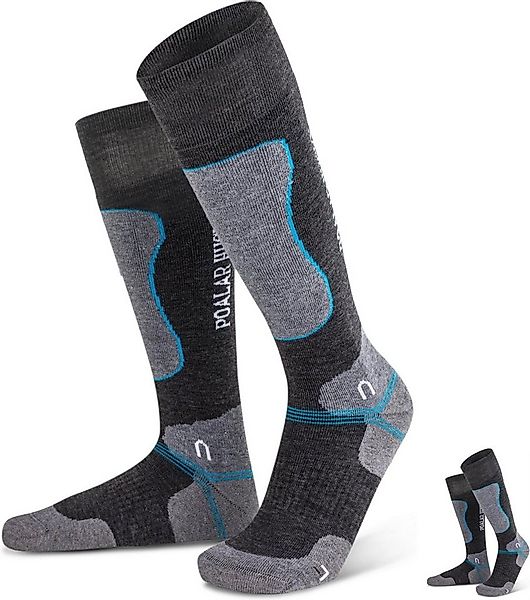 Polar Husky Skisocken 2 Paar Kniestrümpfe (2 Paar) schnelltrocknend günstig online kaufen