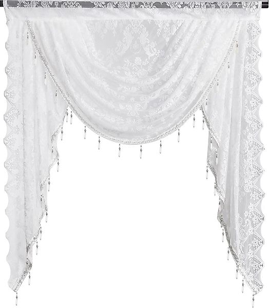 Kaket Vorhang Blumen Vintage Deko Vorhang, günstig online kaufen