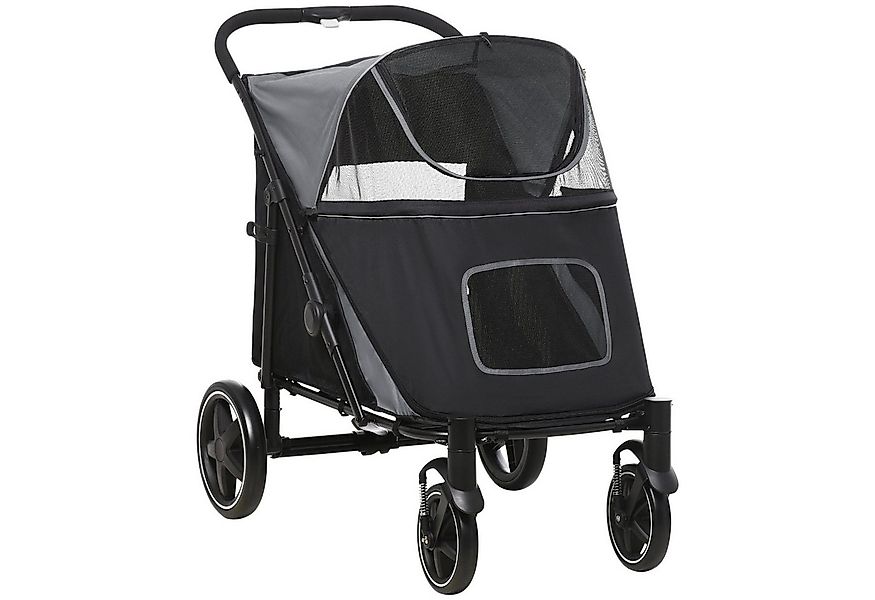 MC Star Hundebuggy Hundewagen Faltbarer bis 30 kg, mit Netzfenster, Sicherh günstig online kaufen