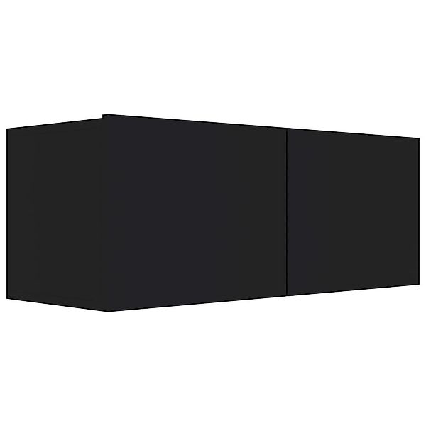 DOTMALL TV-Schrank TV-Schrank Schwarz 80x30x30 cm günstig online kaufen