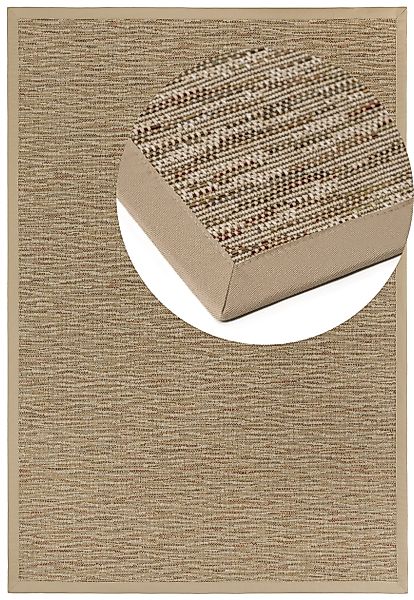Dekowe Teppich »Basic S2 Multi«, rechteckig, 10 mm Höhe, meliert, Sisalopti günstig online kaufen