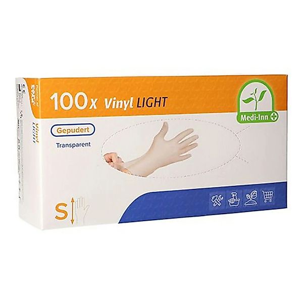 Medi-Inn Einweghandschuhe Vinyl Light Einmalhandschuhe gepudert günstig online kaufen