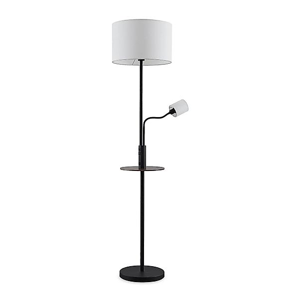 Lindby Stehlampe Aovan 9627407mit USB Anschluss Modern in Schwarz aus Metal günstig online kaufen
