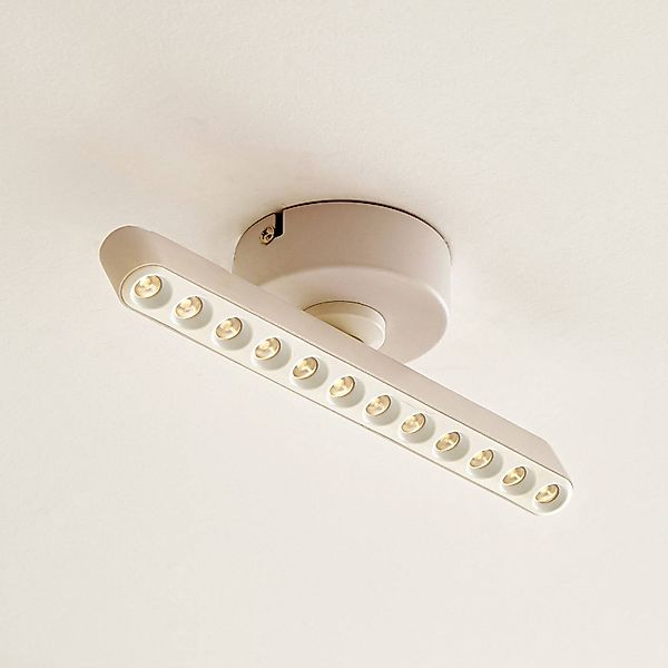 Lindby LED-Strahler Eldrin, weiß, 1-flg., Lichtpunkte günstig online kaufen