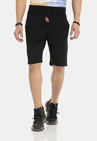 Cipo & Baxx Stoffhose "Shorts" elastischer Bund mit Kordelzug günstig online kaufen