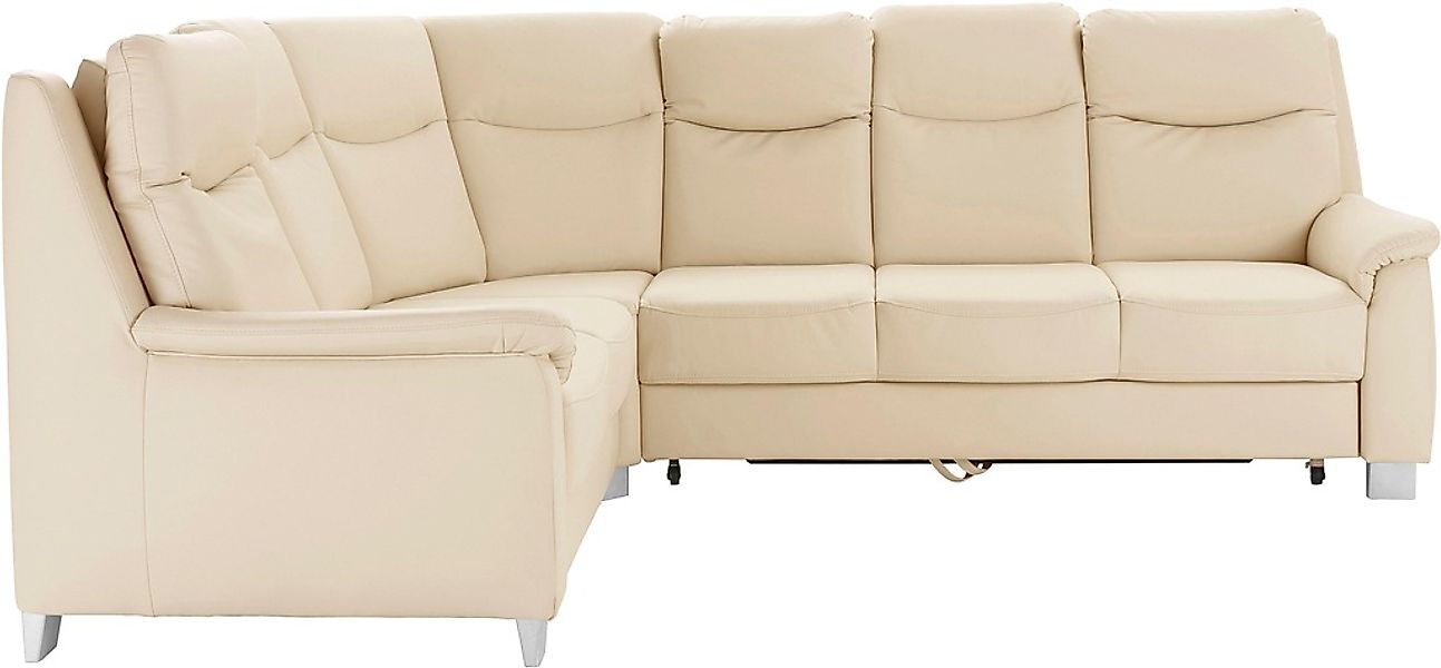 sit&more Ecksofa »Boccaccio L-Form«, mit Federkern und Kopfteilverstellung, günstig online kaufen