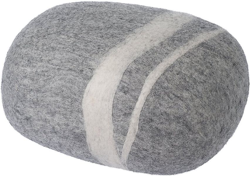 myfelt Pouf Filz Kieselstein (Pouf), aus 100% reiner Schurwolle, Meditation günstig online kaufen