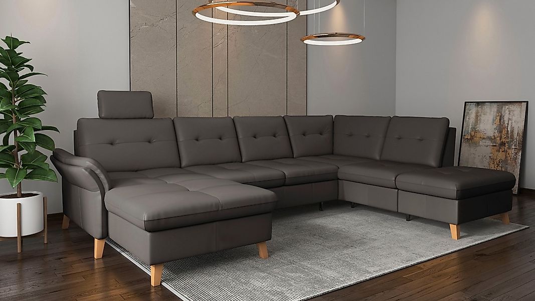 sit&more Wohnlandschaft "Göteborg" inkl. Sitztiefenverstellung, wahlweise m günstig online kaufen