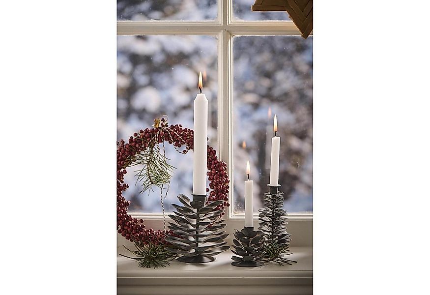 Ib Laursen Windlicht Ib Laursen Kerzenhalter Zapfen (11,5x12,5 cm) günstig online kaufen