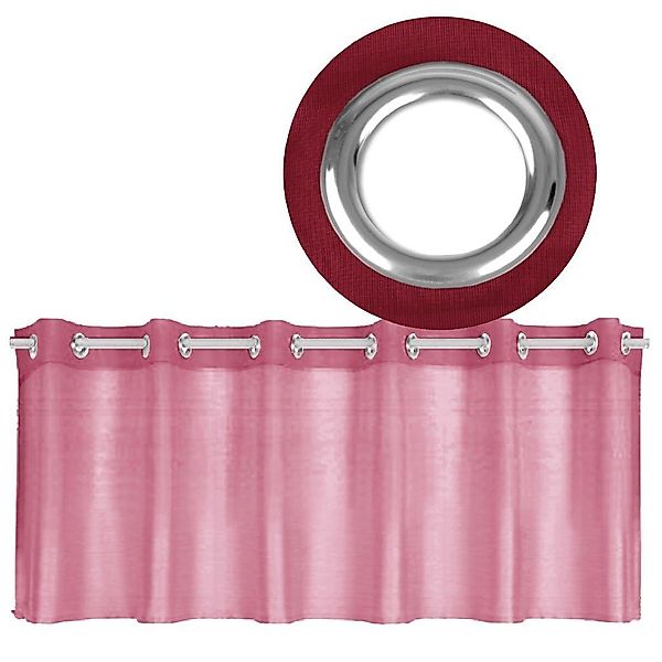 Bestgoodies Vorhang (1 St), Ösen, transparent, Voile, Bistrogardine mit Öse günstig online kaufen