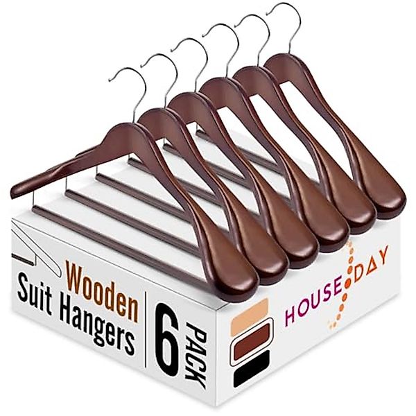 House Day Kleiderbügel Anzugsbügel holz, Kleiderbügel günstig online kaufen