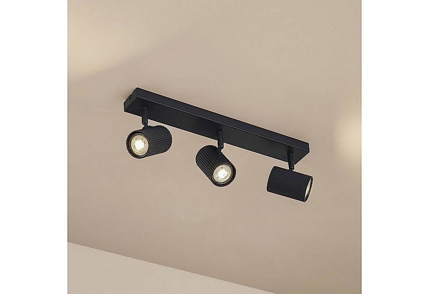 Lindby Deckenstrahler Kardis, Metall, Alu IP20, 3 x 10 W LED günstig online kaufen