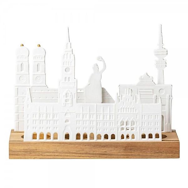 Räder Kerzenhalter Design Lichtobjekt Stadtsilhouette München günstig online kaufen
