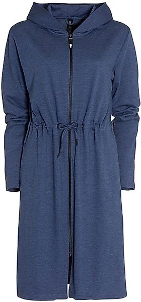 Seahorse Damenbademantel Taylor, Langform, Baumwoll-Mix, Kapuze, günstig online kaufen