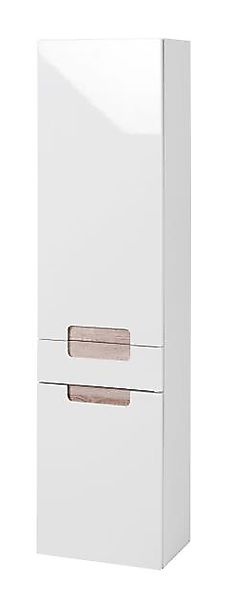 Seitenschrank 40 Siena von Held Möbel Weiss Hgl / Eiche Sonoma günstig online kaufen