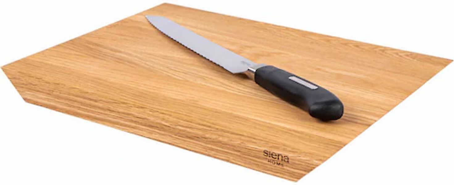 Siena Home Brotmesser »TREVISO« 21 cm, inkl. Schneidebrett BRESCIA günstig online kaufen