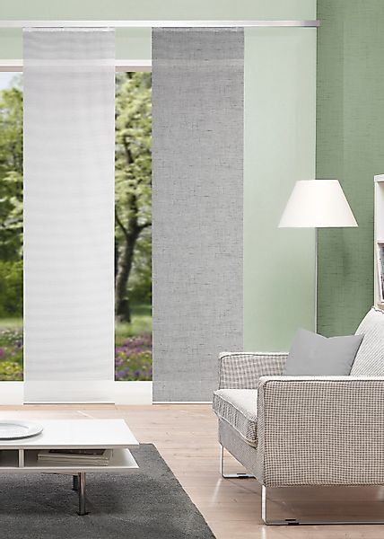 Vision S Schiebegardine "PIVE" Paneelwagen 1 Stk. tlg. Schiebevorhang digit günstig online kaufen