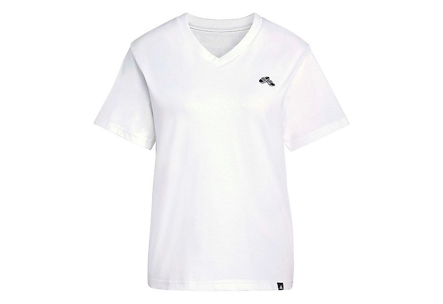 adidas Performance T-Shirt SLIDE VNECK WHITE günstig online kaufen