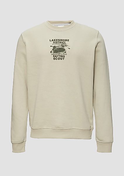 s.Oliver Sweatshirt Sweatshirt mit Stickerei aus günstig online kaufen
