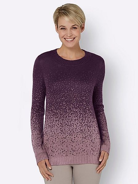 Sieh an! Strickpullover Jacquardpullover . günstig online kaufen