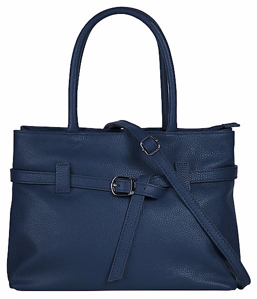 Cluty Henkeltasche, echt Leder, Made in Italy günstig online kaufen