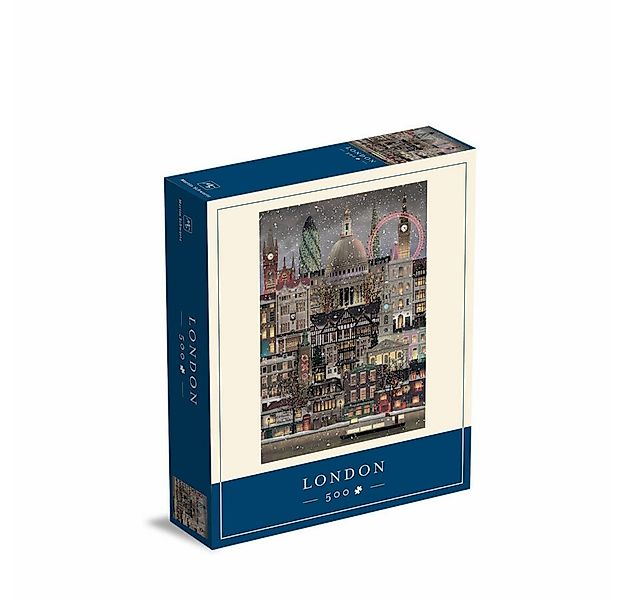 Martin Schwartz Puzzle Christmas in London, 500 Puzzleteile günstig online kaufen