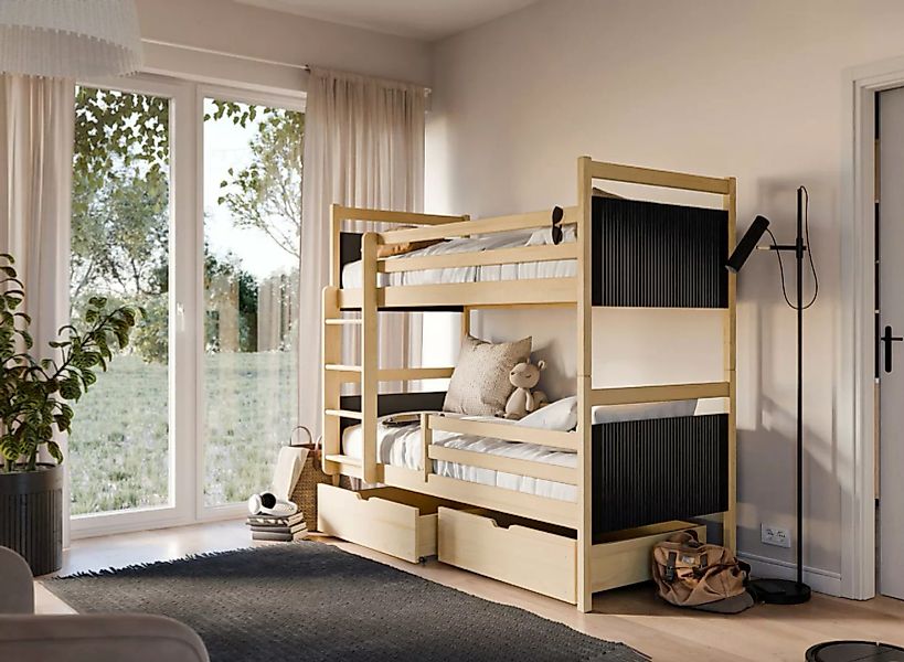 thematys Etagenbett Hochbett für 2 Kinder Stockbett mit zwei Schubladen (80 günstig online kaufen